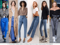 ‘Forgiving’ leather look trousers or leggings for the chunky of calf