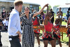 Royal style: the Sussexes in Africa - it's gonna take a lot to drag us away from them...