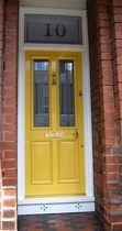 Front door colour for a 1950s house