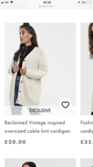 A Cardigan like this please!