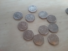 To be this gutted about a 50p coin?