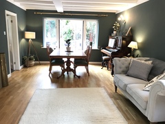 Large north facing living room