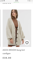 A Cardigan like this please!
