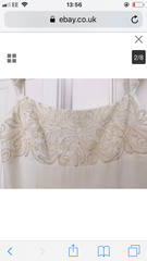 Non-revealing wedding dress