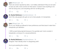 Not having sex with someone because they don't have the right genitals is transphobic. No prizes for guessing who's claiming this