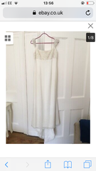 Non-revealing wedding dress