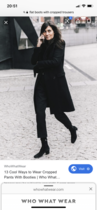 Autumn and winter clothes woes