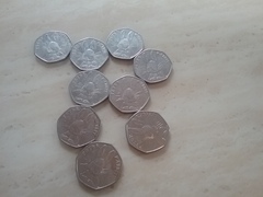 To be this gutted about a 50p coin?