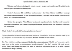 Westminstenders: The House Is On Fire