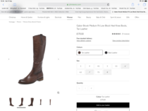 Knee high burgundy/maroon flat heel boots