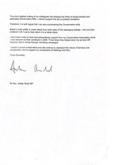 Westministenders: Is Boris  going to give us one ?