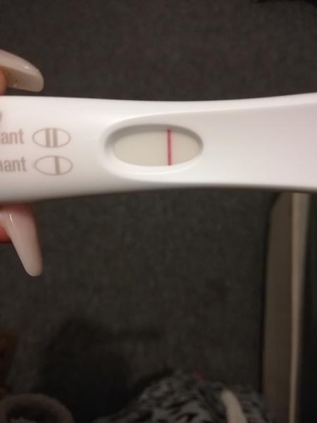Faint line on test