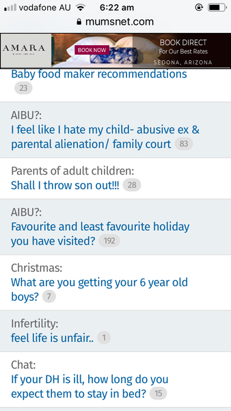 When I click the link to this chat(pic included) it goes directly to ad.
