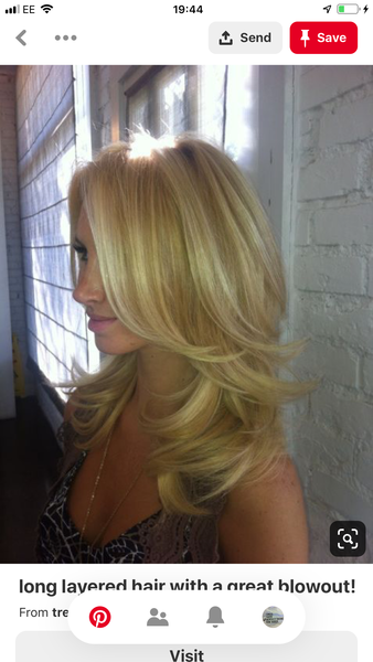 Is this a smooth dry with movement or wavy/curly? Pic attached