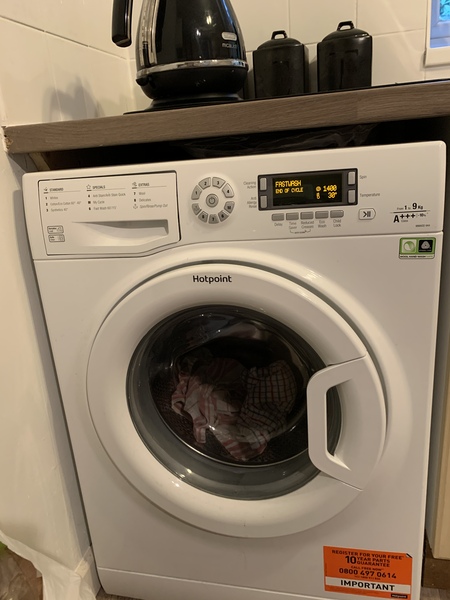 To ask for your pictures of washing machines?