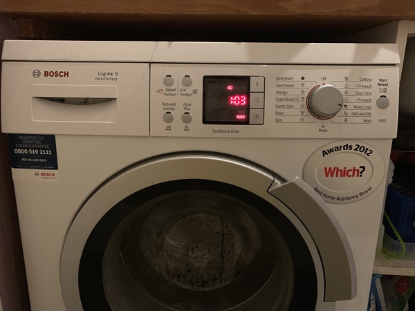 To ask for your pictures of washing machines?
