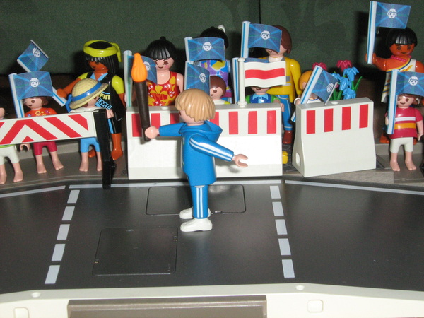 Today is Harvest Festival for the Playmobil people in our house...