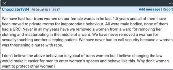 New NHS guidance on same sex accommodation