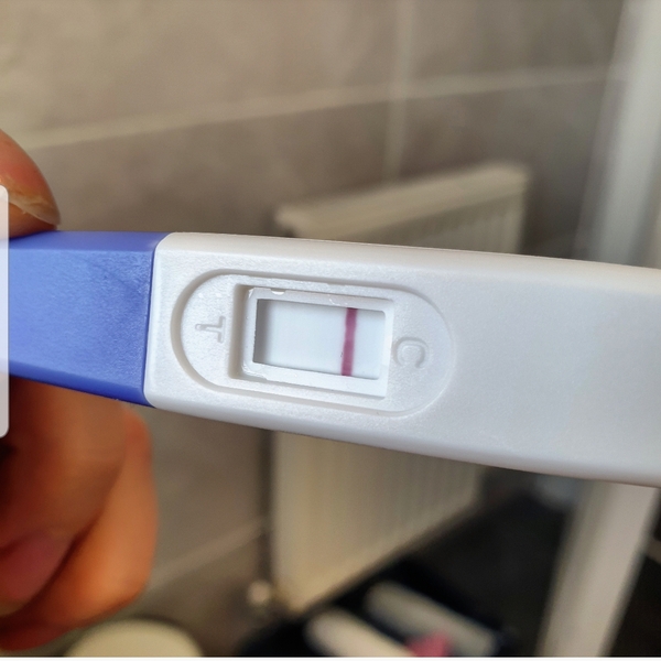 One step preg test evap?