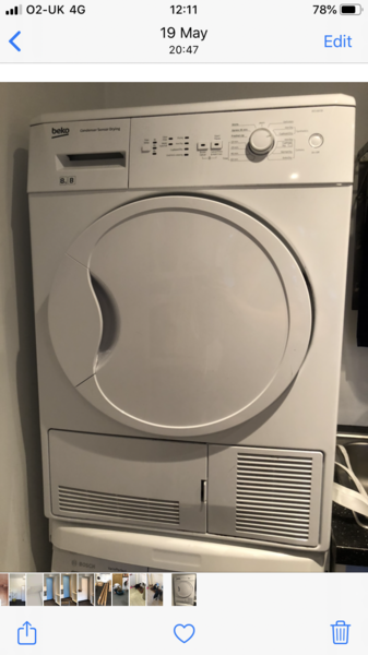 To ask for your pictures of washing machines?
