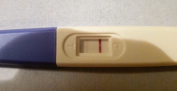 Late period - negative test