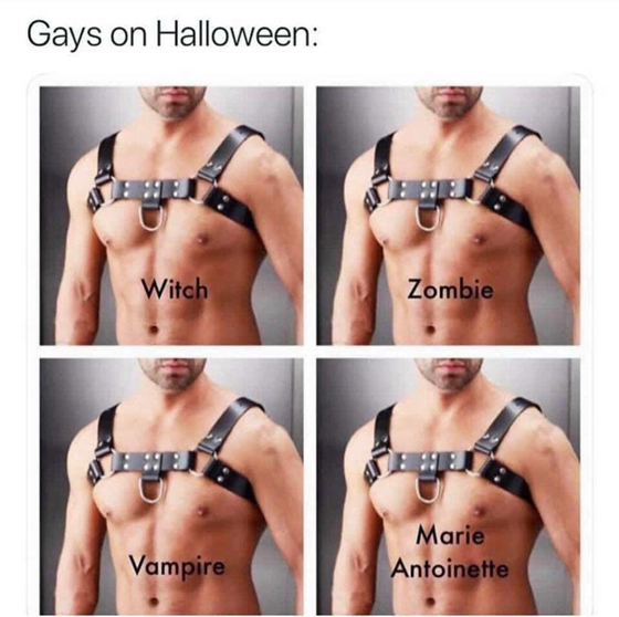 To find Halloween utterly tedious?