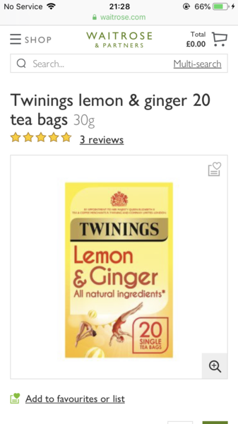 To ask you what ginger tea I can drink?