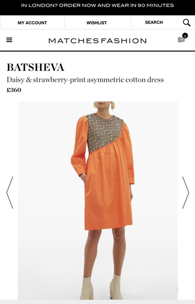 Making own Batsheva inspired clothes