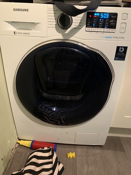To ask for your pictures of washing machines?