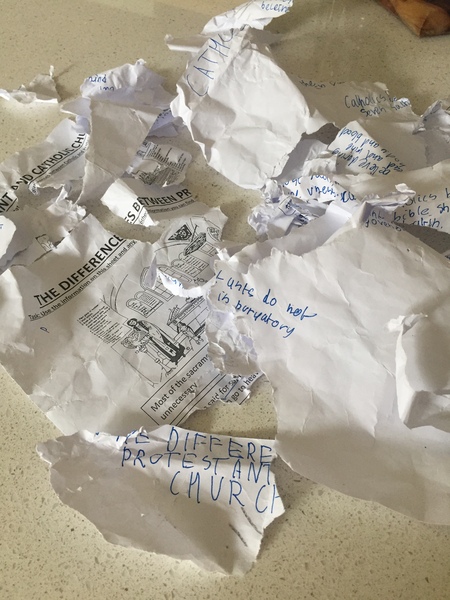 The dog ate my homework, Miss