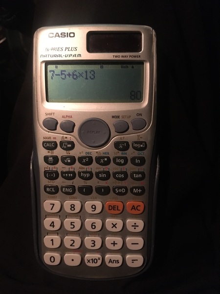 BIDMAS question - what's the right answer