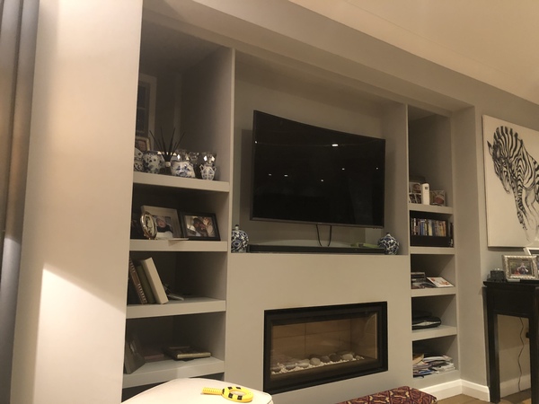 Mounting a TV on a fireplace wall