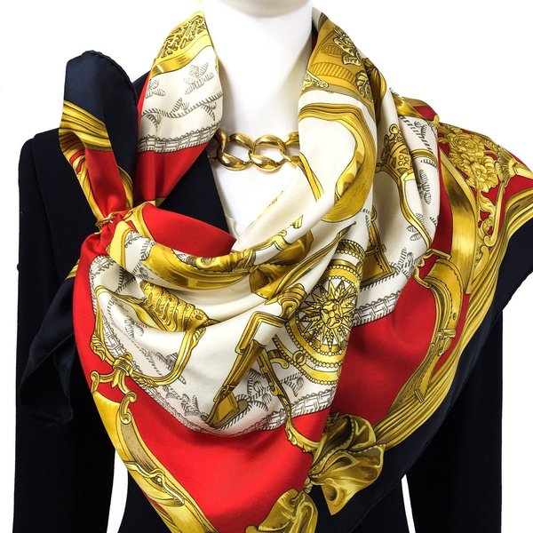 There’s nothing as frumpy as indoor scarves
