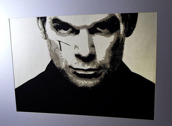 Putting your own artwork up in your own house - is it cringey?