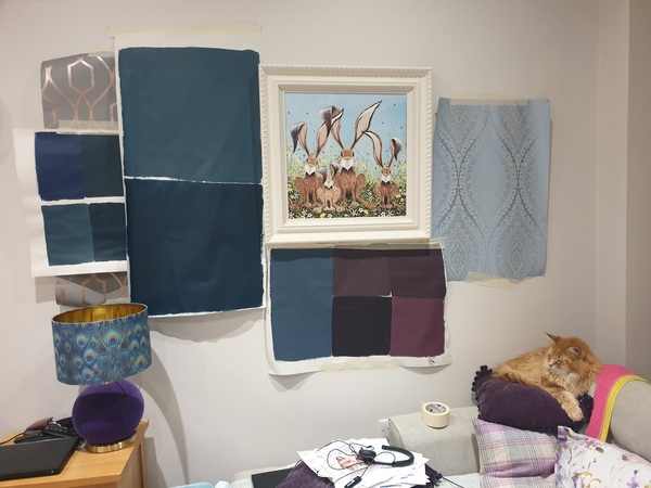 Going dark in a dull room