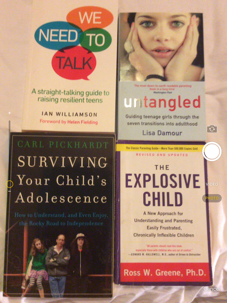 Can you recommend any books on how to survive the teenage years?