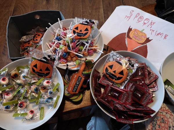 When do you put up your Halloween decs?