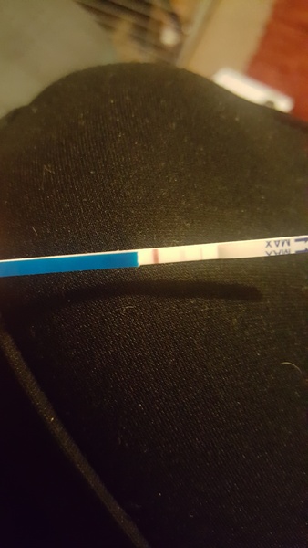 Faint pregnancy line