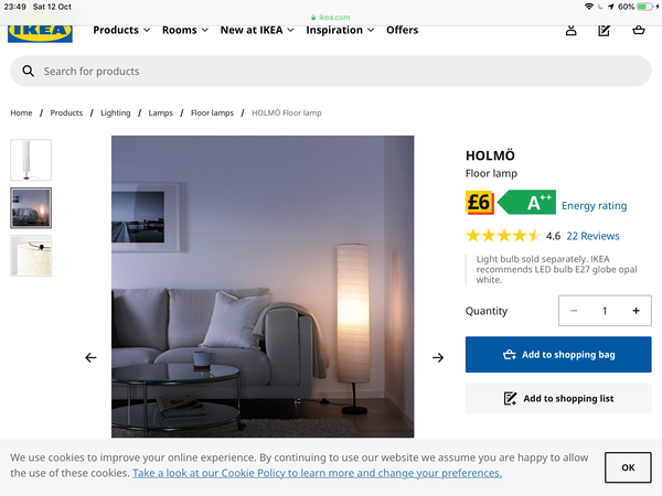 Would it be horribly outing to ask for a picture of your lounge?