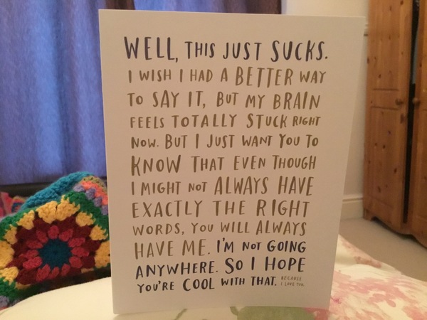Cancer is such a massive twattish piece of shit. Fuck off.