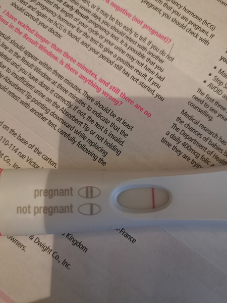 Chances are I'm not pregnant, right? (I don't want to be)
