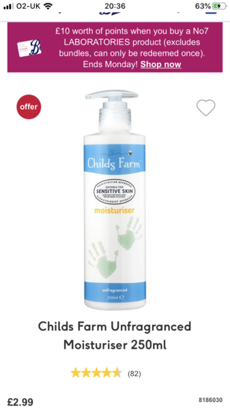 Found a brilliant moisturiser, cheap too and my skin’s the best it’s been in a very long time