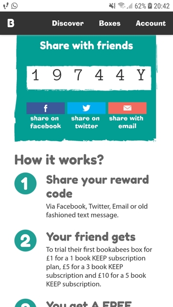 Christmas bargains referral thread 1