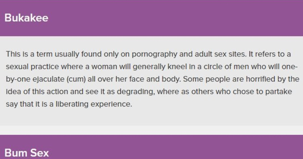 Anal sex for 13 year olds? Warwickshire again...