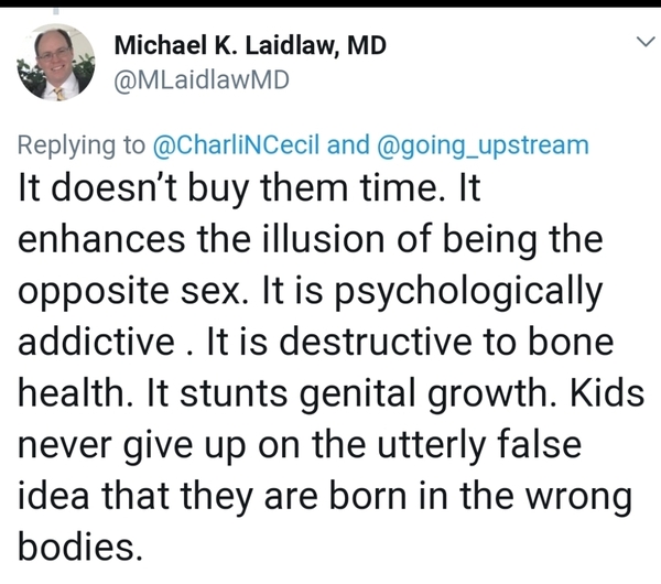 Puberty Blockers: toxic conversion therapy for transgender kids