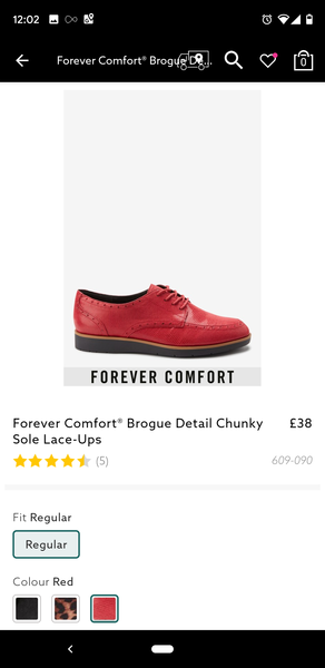 Cushioned boots and Brogues for bad joints