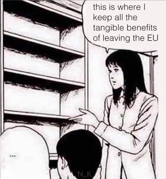 Inspiration needed - witty anti-Brexit placard quips