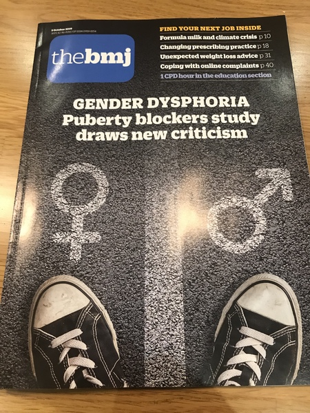 BMJ article on gender dysphoria