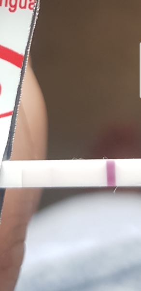 Faint line?