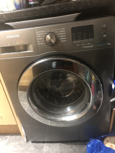 To ask for your pictures of washing machines?